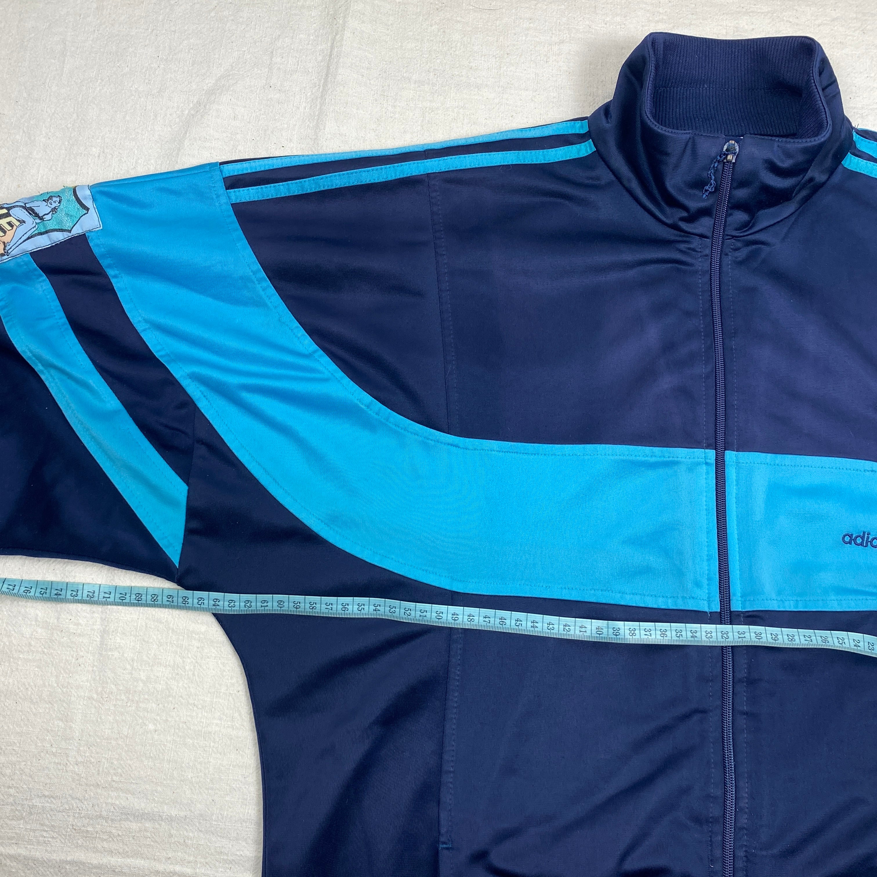 Adidas Vintage Track Jacket, Size XL, Unika, 90’s