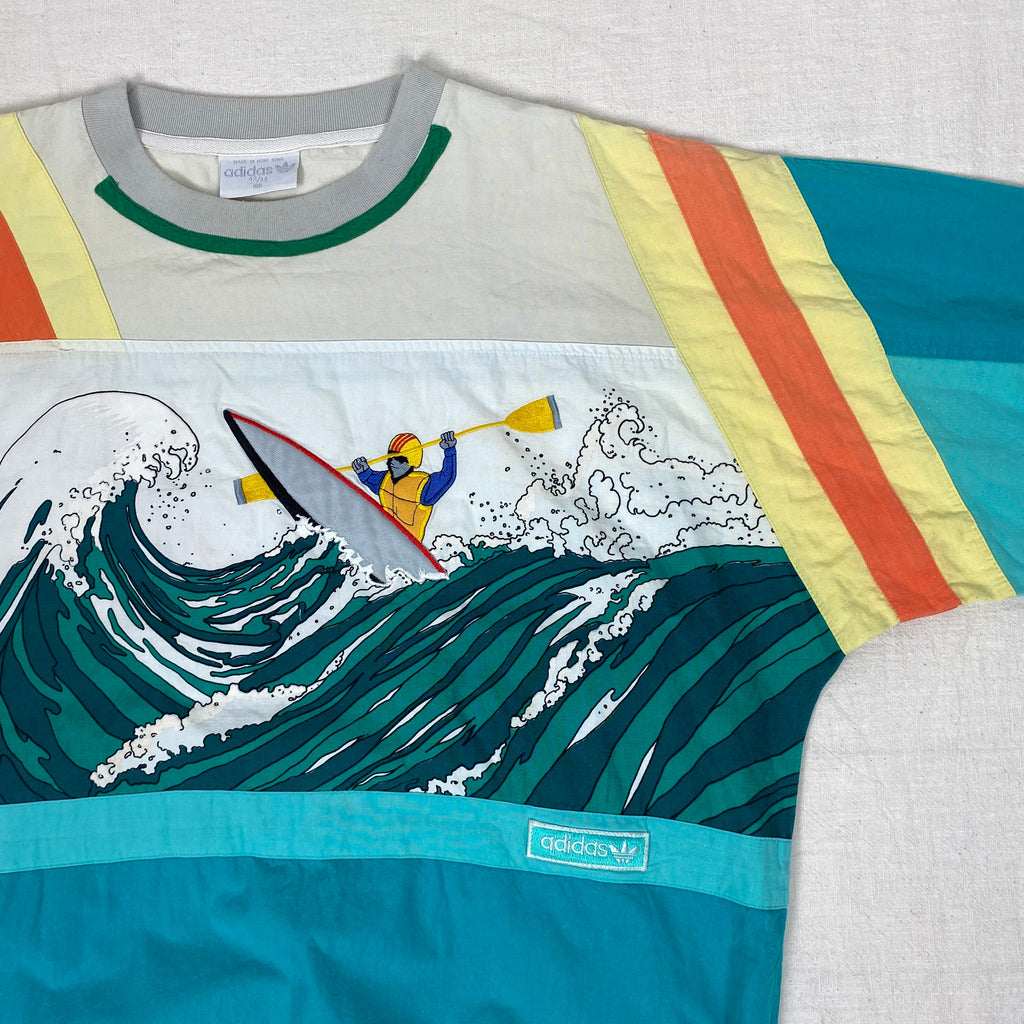 Adidas Vintage Sweatshirt, Size XL, Devils Toenail, Amuza River, 90’s