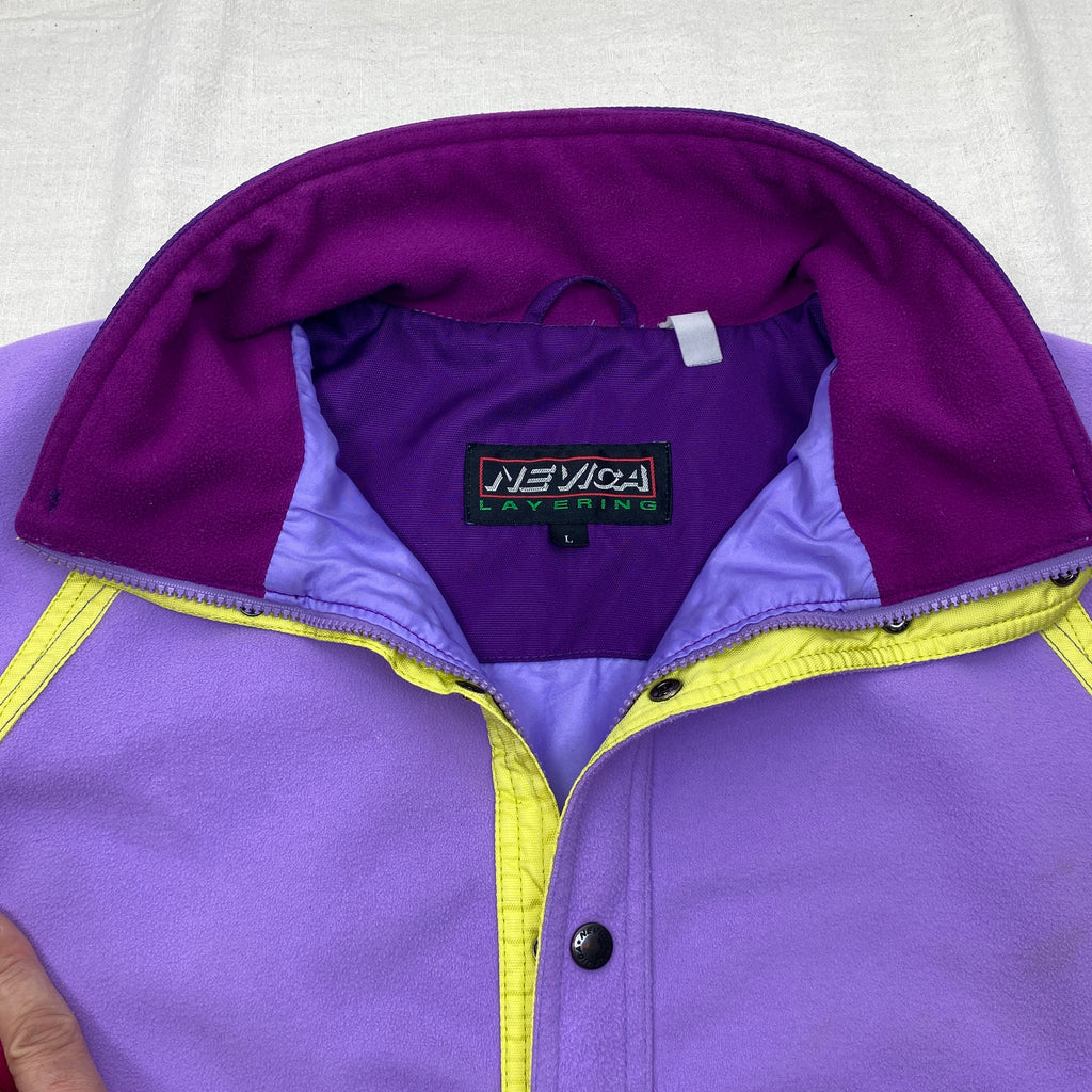 Nevica Vintage Fleece Jacket, Size L, Rare, 90’s