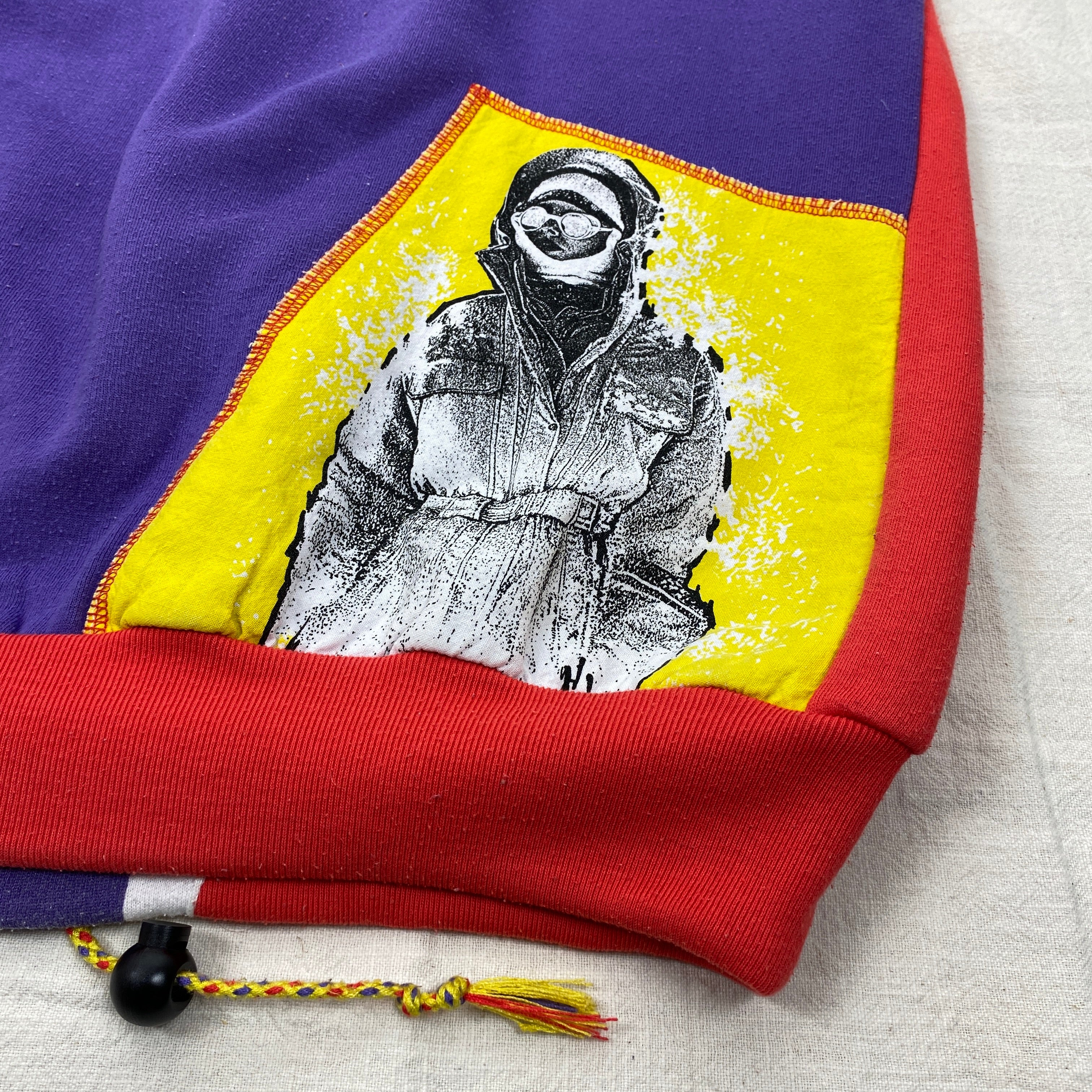Adidas Vintage Sweatshirt, Size L, Snow Action, Come On, Rare, 90’s