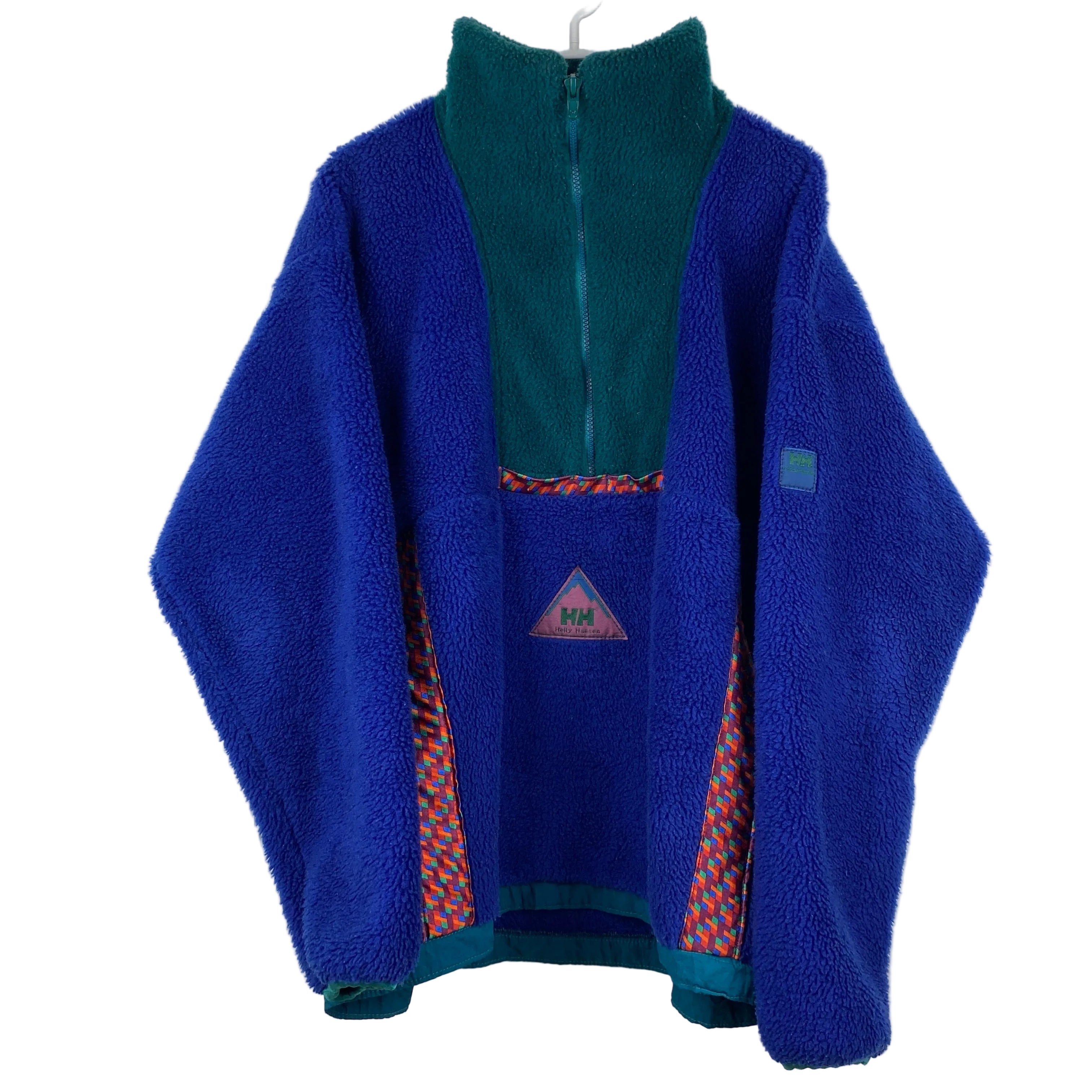 Helly Hansen Vintage Fleece Jacket, Size M, Polar Fleece, 90’s