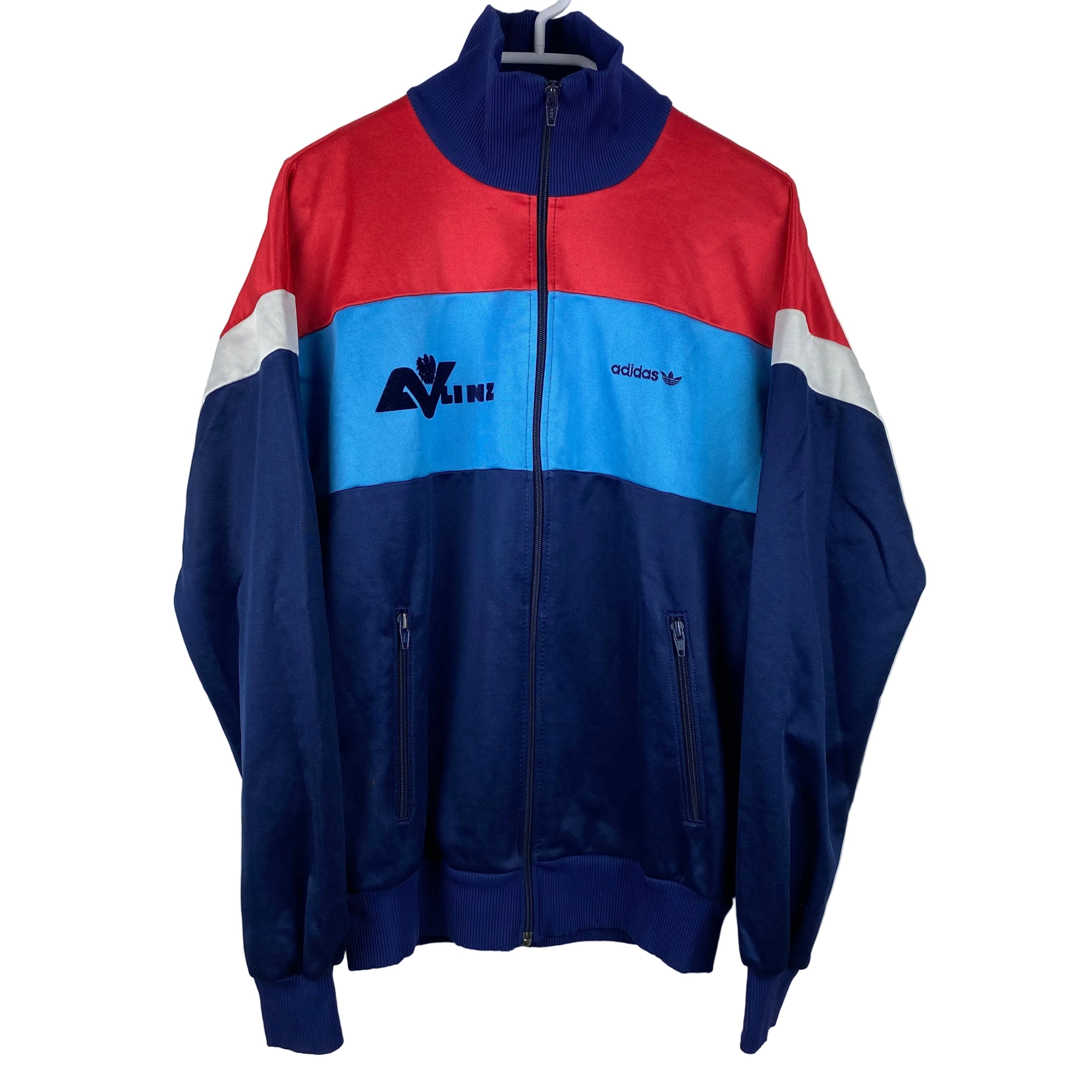 Adidas Vintage Track Jacket, Size S, Made in Austria, Unika, 80’s/90’s
