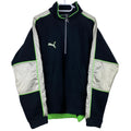 Puma Vintage Fleece Jacket, Size S, Embroidered Logo, 90’s