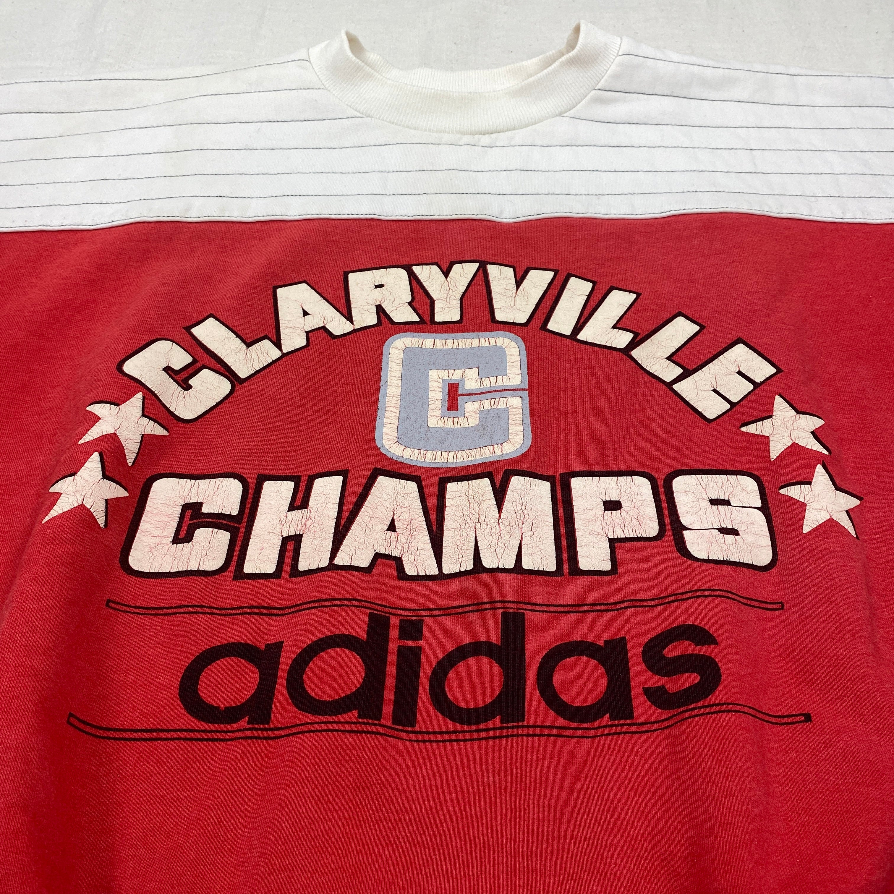 Adidas Vintage Sweatshirt, Size L, Claryville Champs, 90’s
