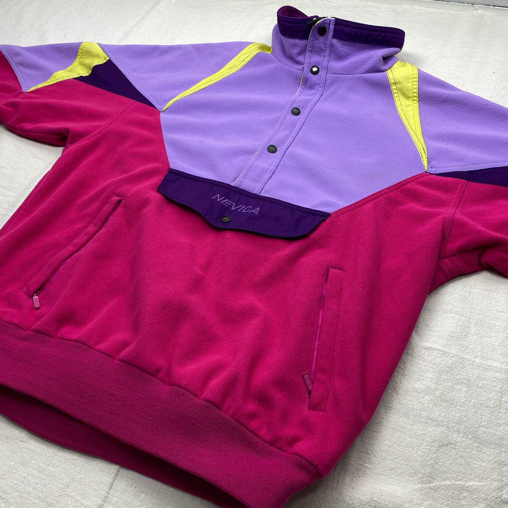 Nevica Vintage Fleece Jacket, Size L, Rare, 90’s