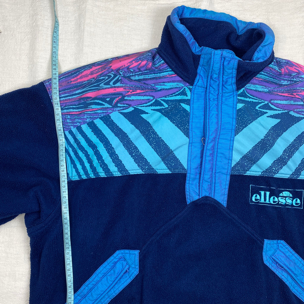 Ellesse Vintage Fleece Jacket, Size L, 90’s