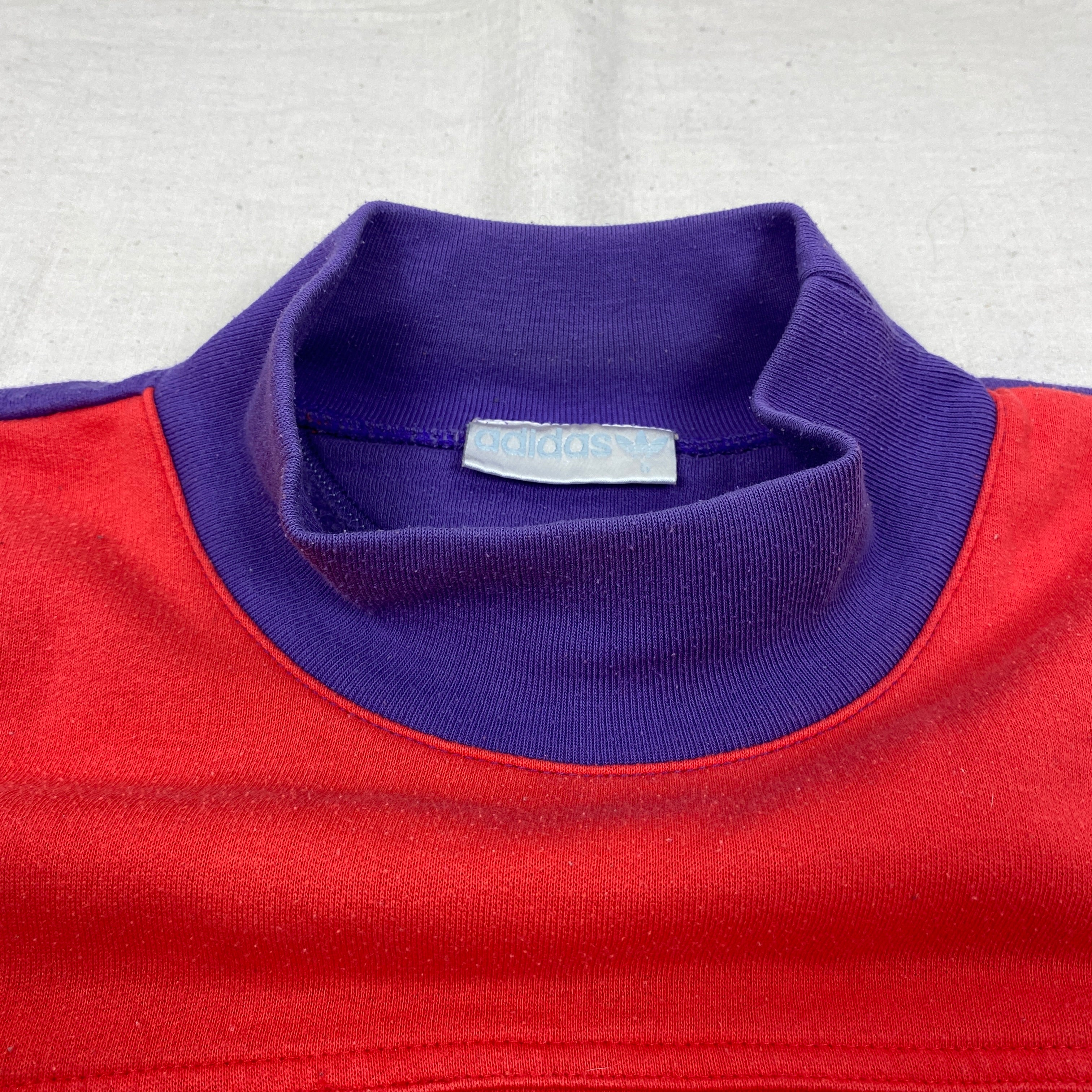 Adidas Vintage Sweatshirt, Size L, Snow Action, Come On, Rare, 90’s