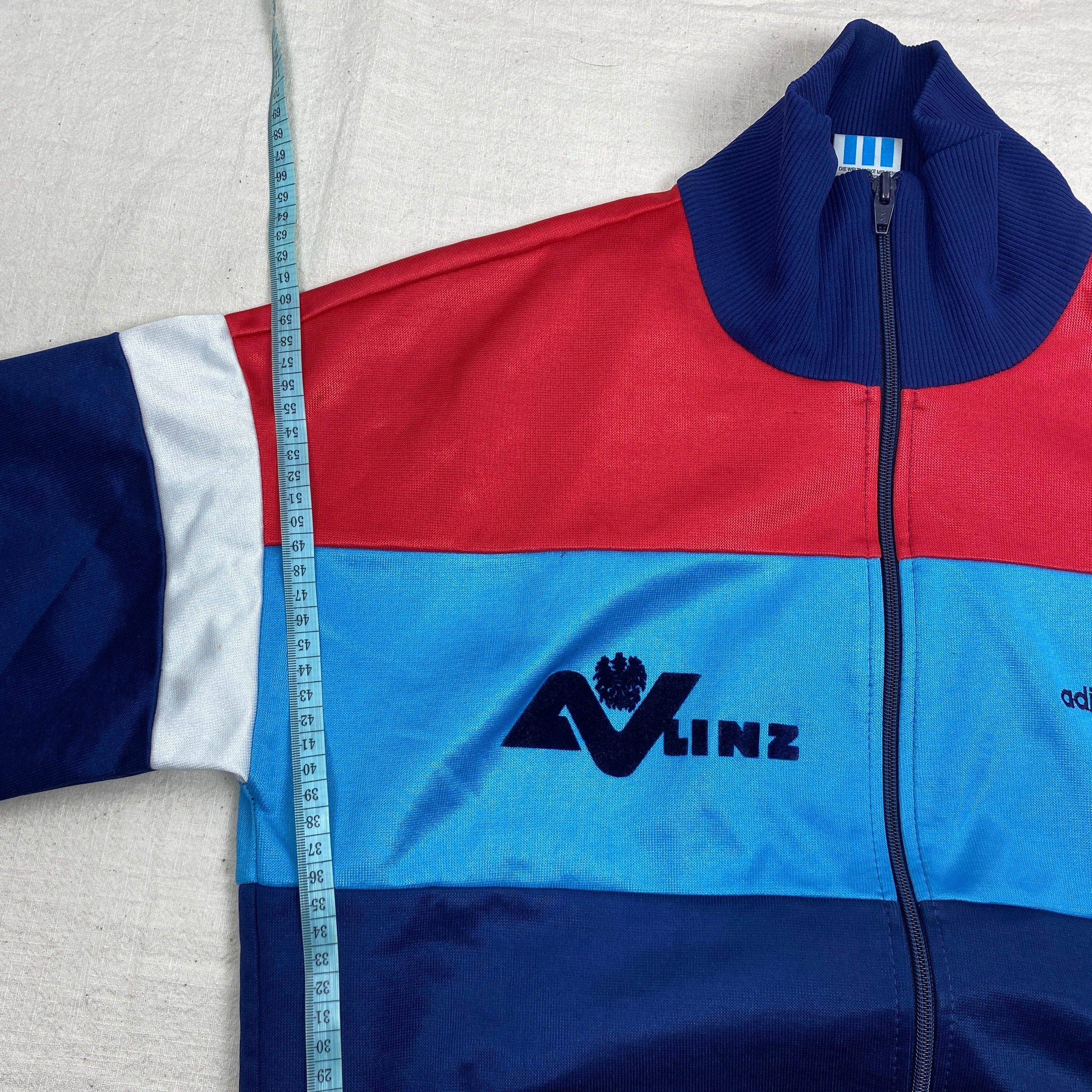 Adidas Vintage Track Jacket, Size S, Made in Austria, Unika, 80’s/90’s
