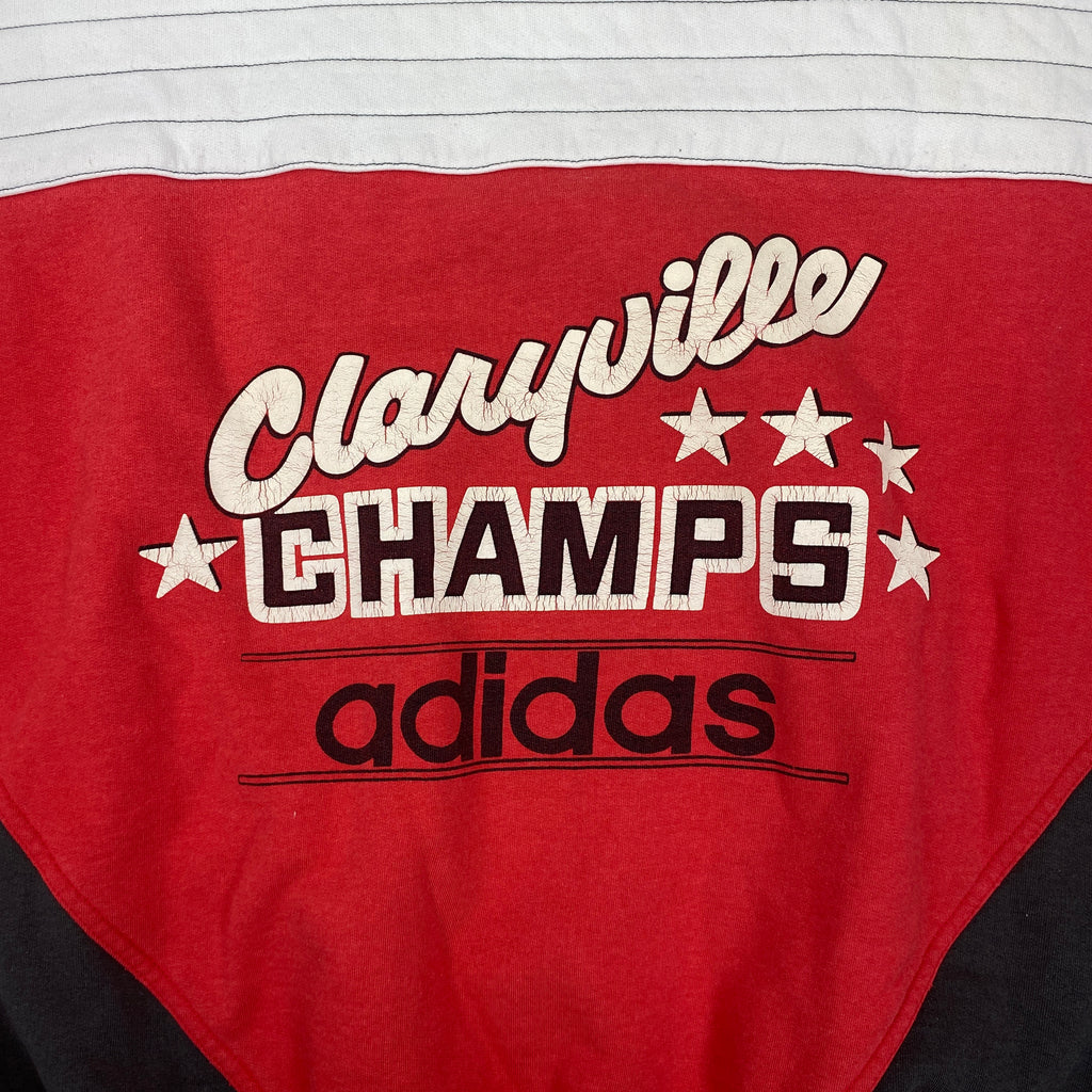 Adidas Vintage Sweatshirt, Size L, Claryville Champs, 90’s