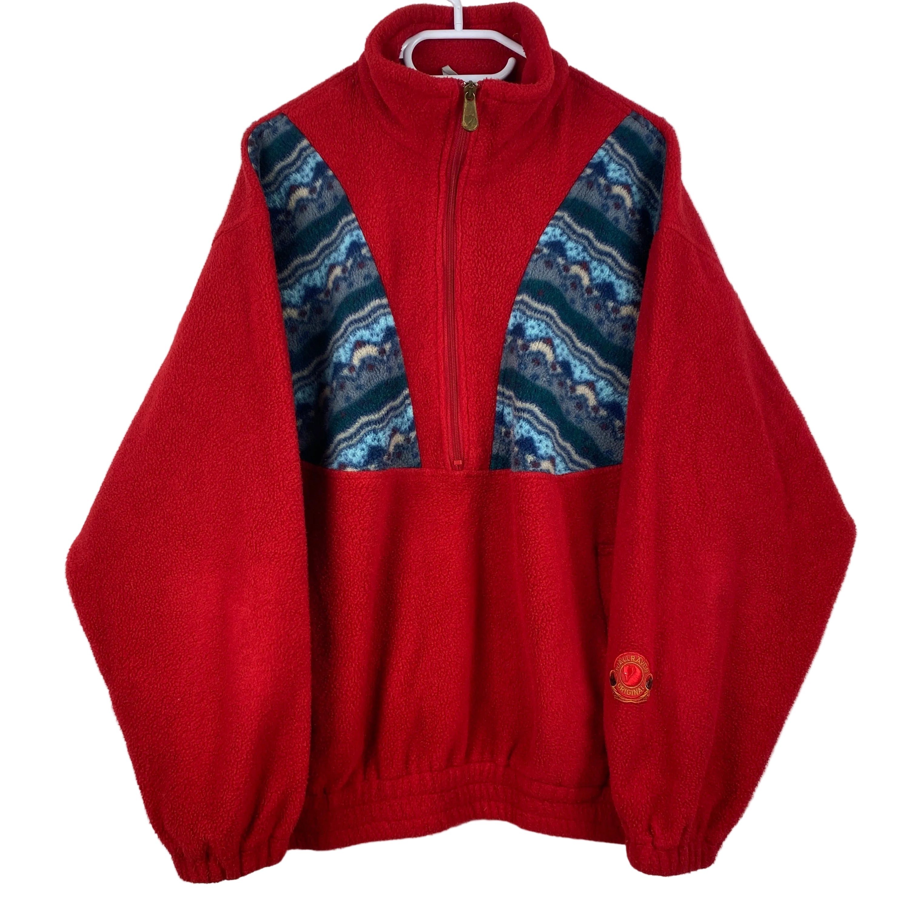 Fjällräven Vintage Fleece Jacket, Size M, Made in Portugal, 90’s