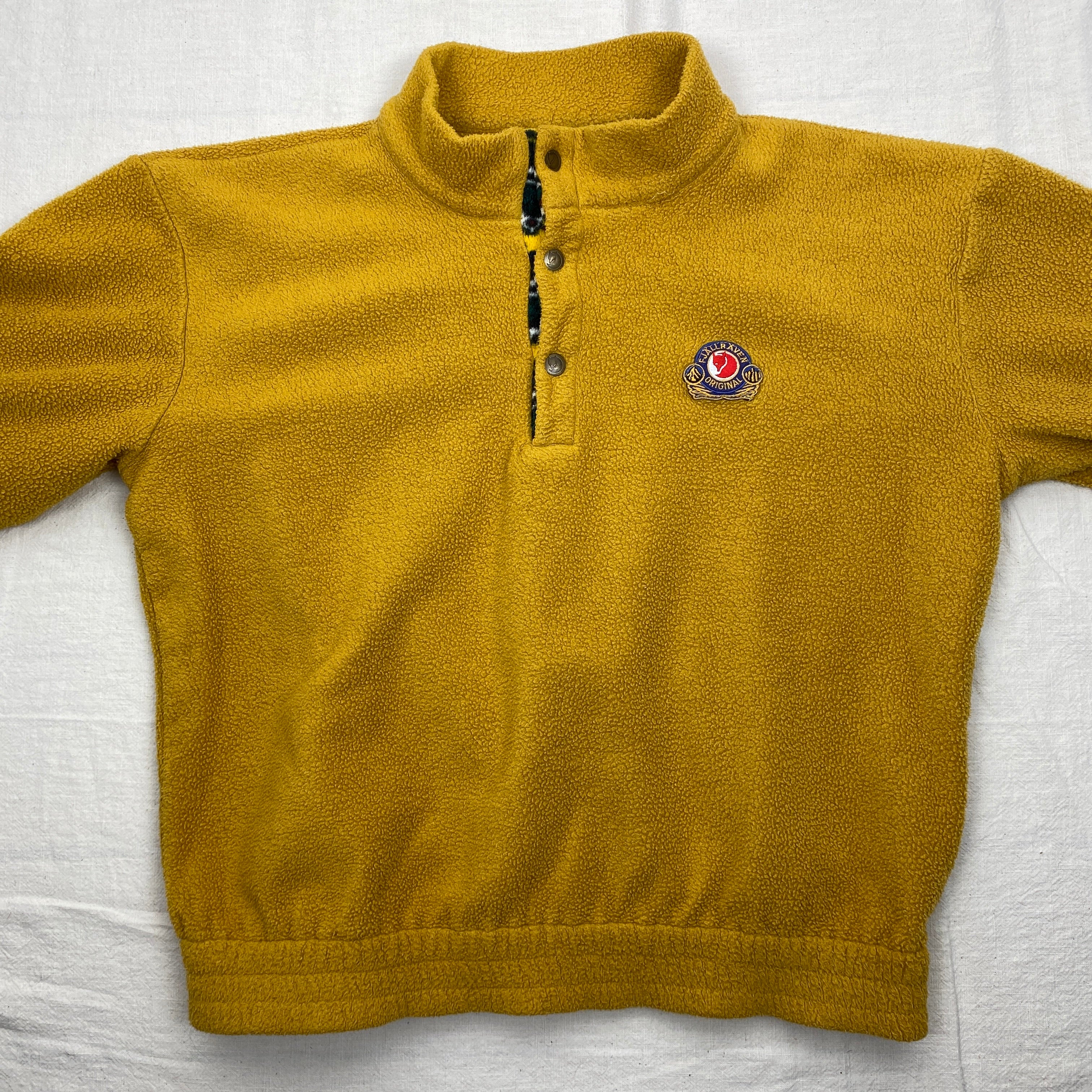 Fjällräven Vintage Fleece Jacket, Size XS, Made in Portugal, 90’s