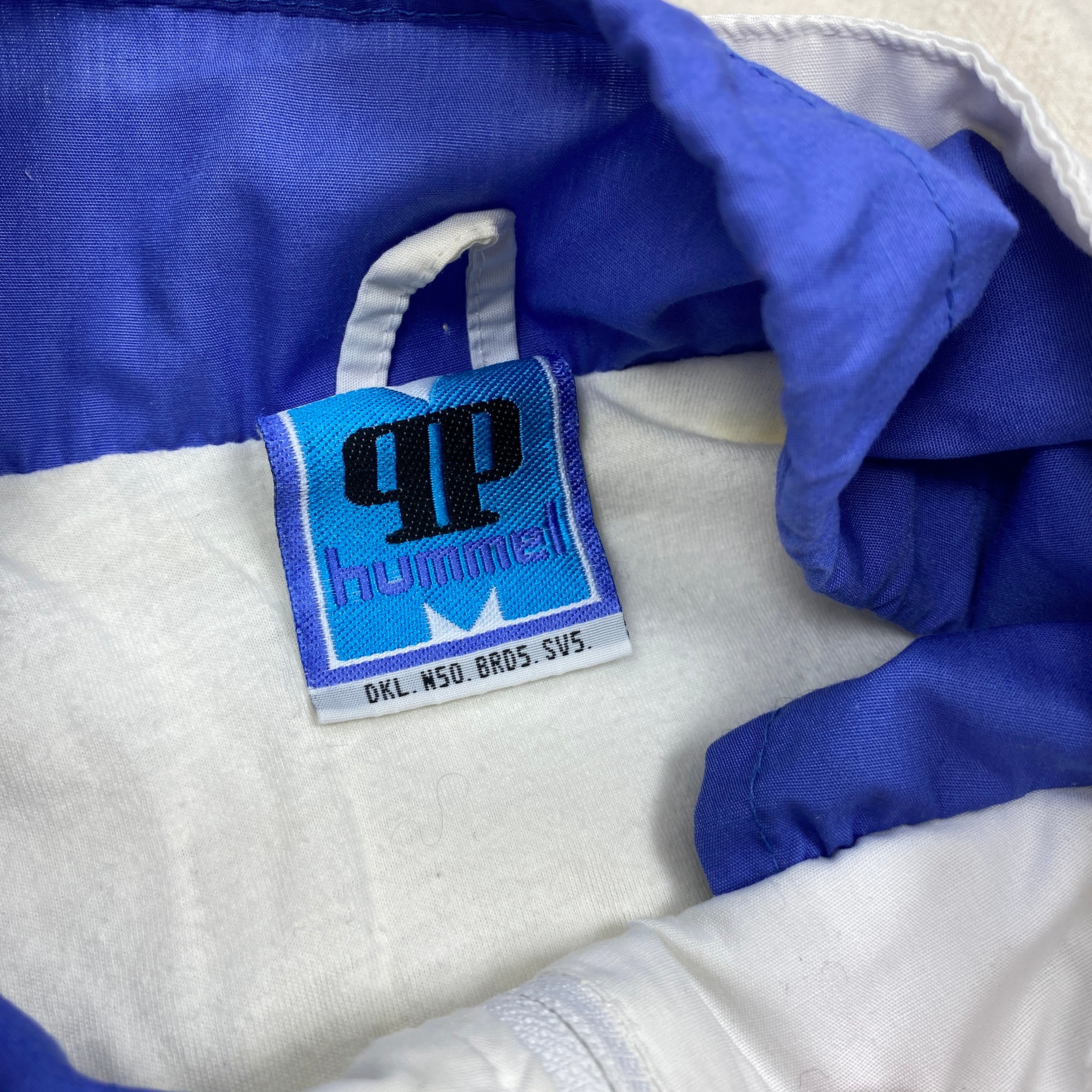 Hummel Vintage Track Jacket, Size L, Tennis, 90’s
