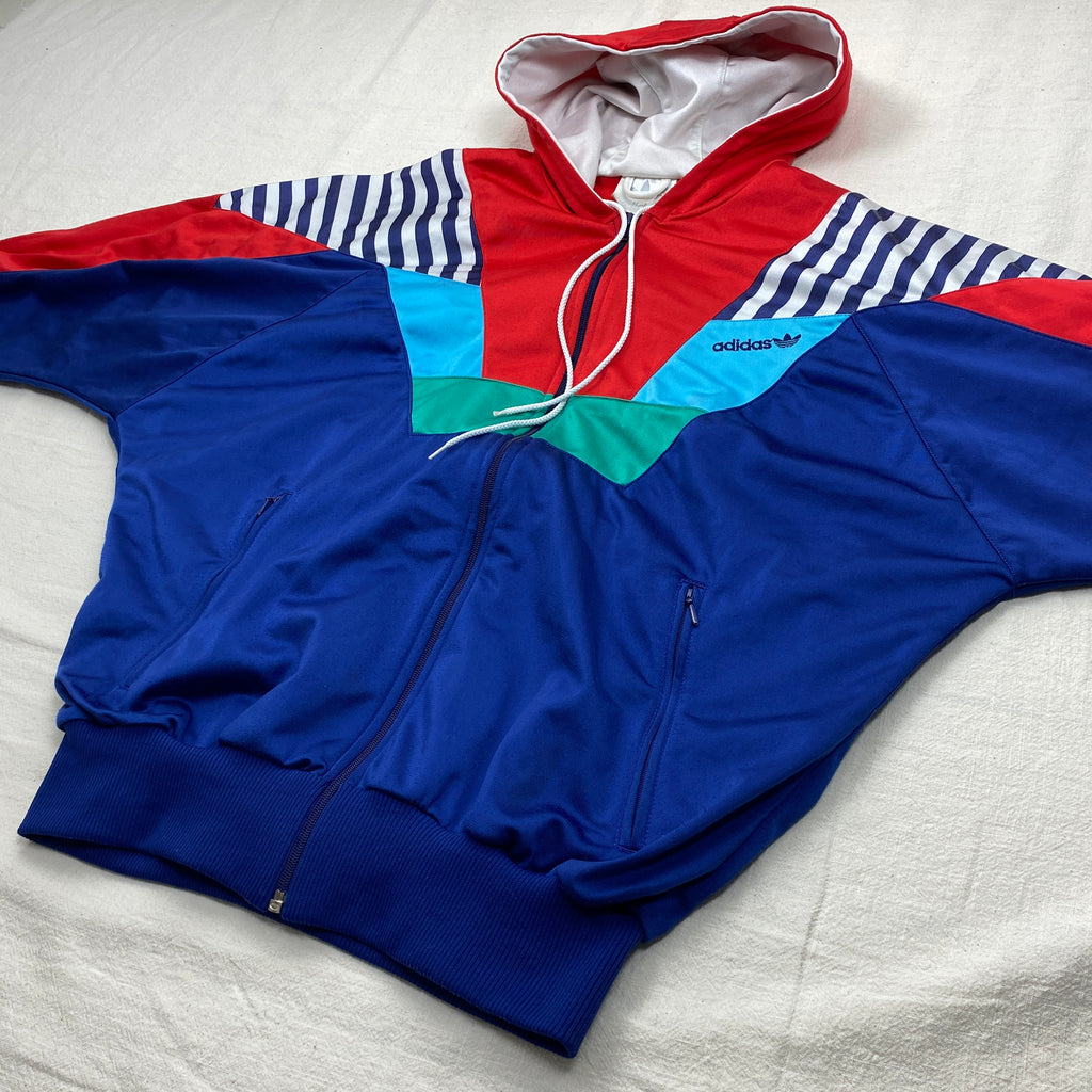 Adidas Vintage Track Jacket, Size M/L, Hoodie 90’s