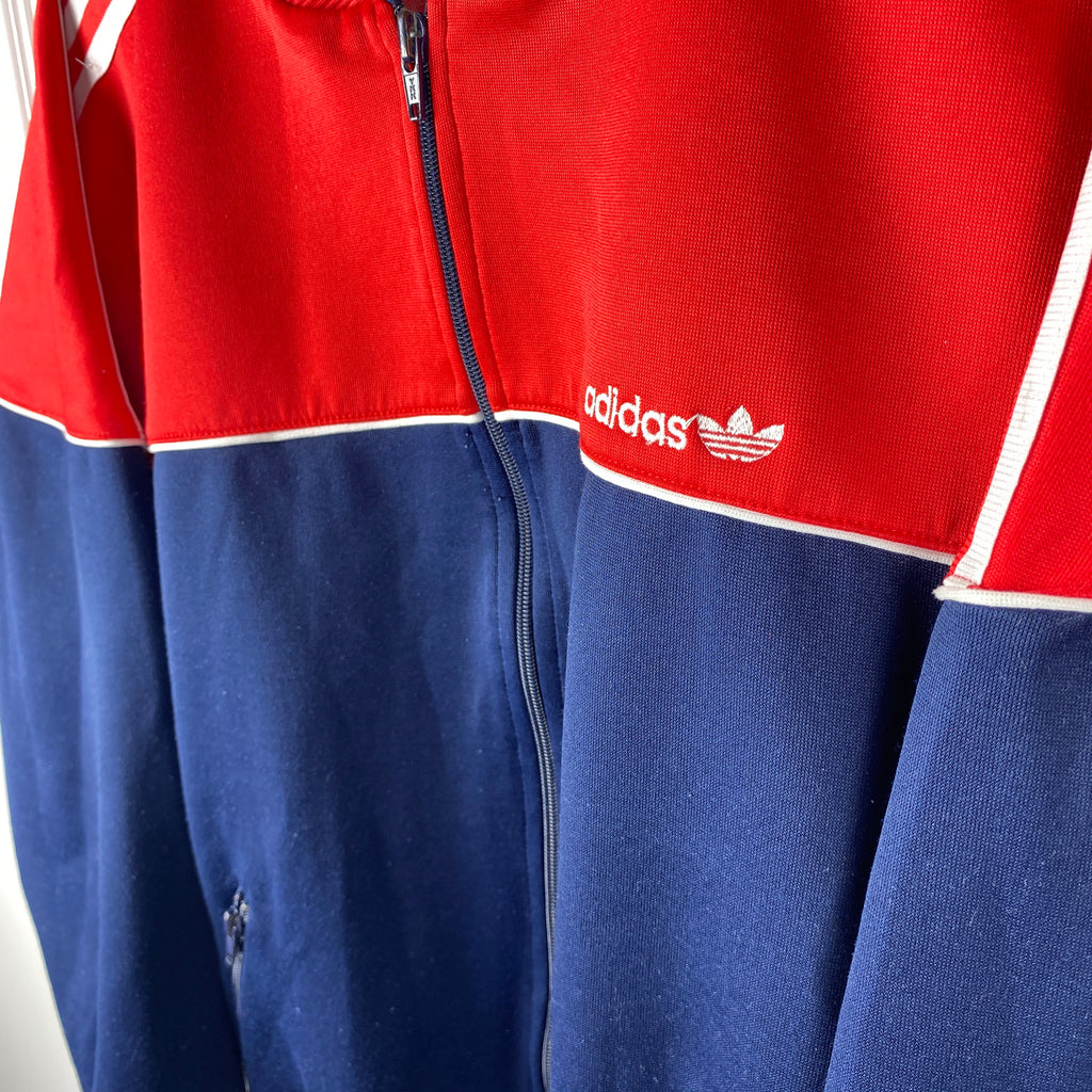 Adidas Vintage Track Jacket, Size L, Beckenbauer, 90’s