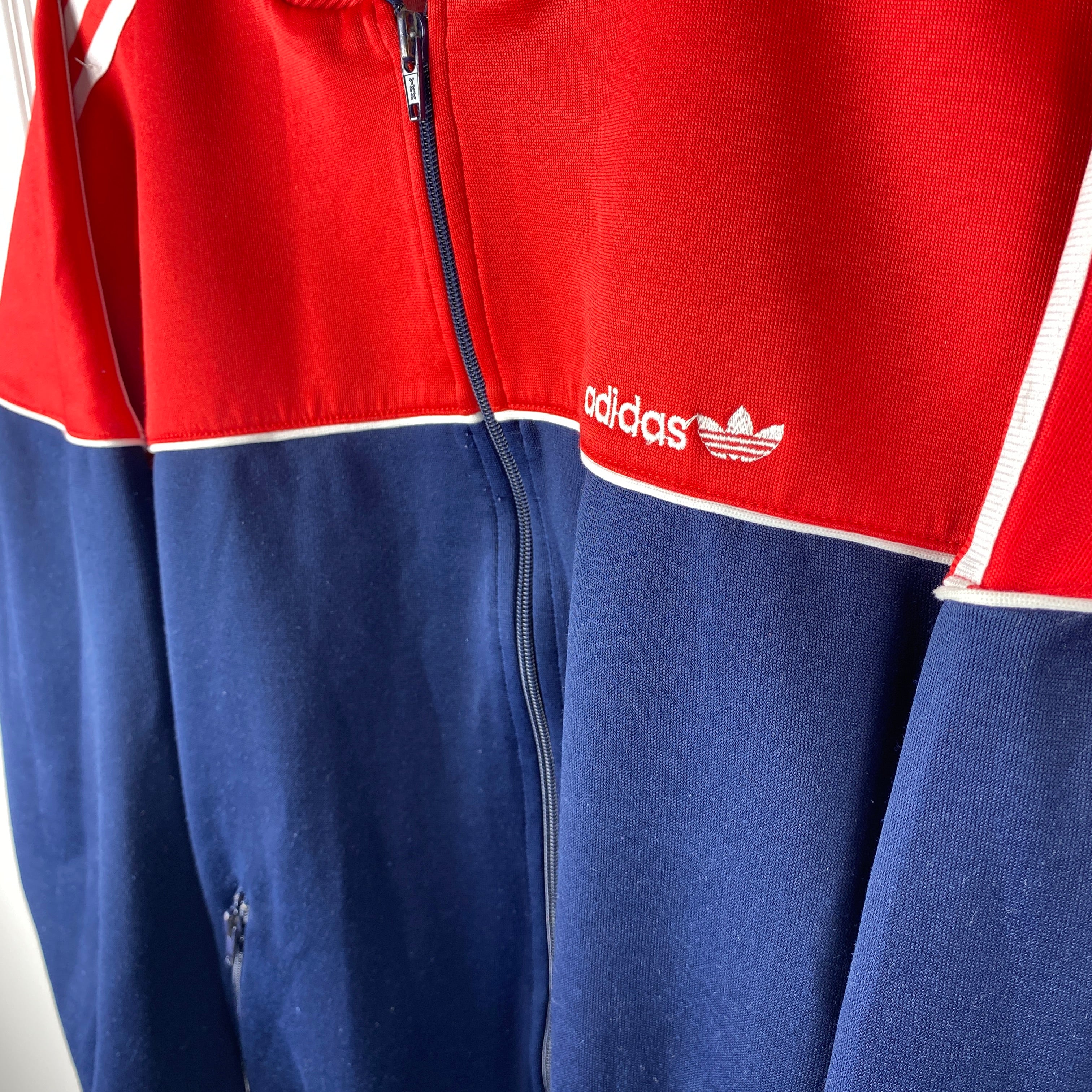 Adidas Vintage Track Jacket, Size L, Beckenbauer, 90’s
