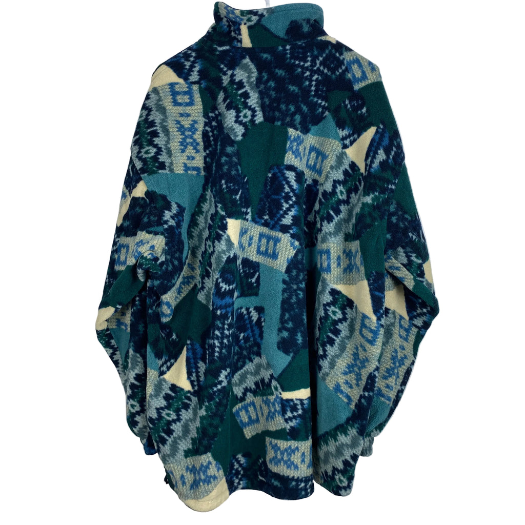 Fila Vintage Fleece Jacket, Size XL, Made in Italy, 90’s