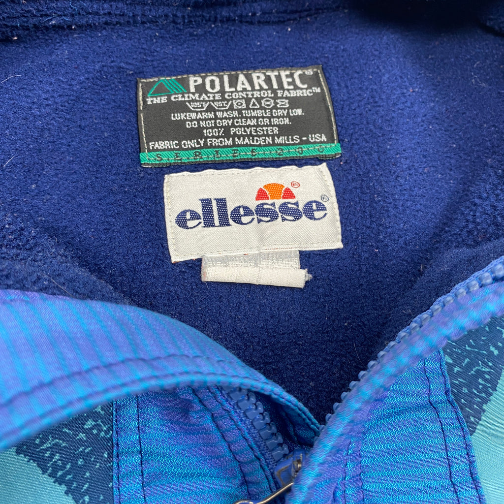 Ellesse Vintage Fleece Jacket, Size L, 90’s